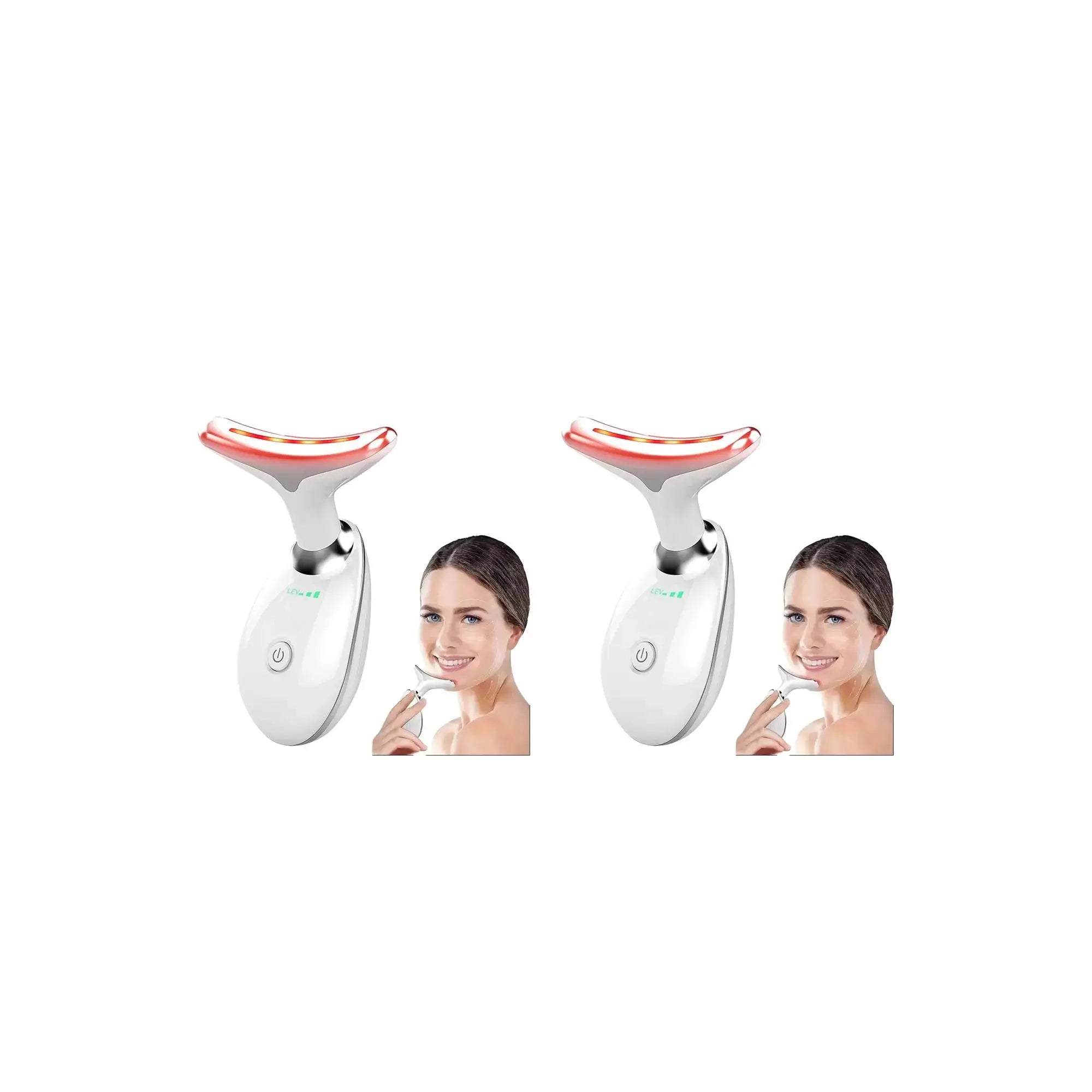 Neck Massager, Facial and Neck Massage Tool, Suitable for Facial, Neck, and Leg Massage, for Women and Men, Facial Beauty Instrument
